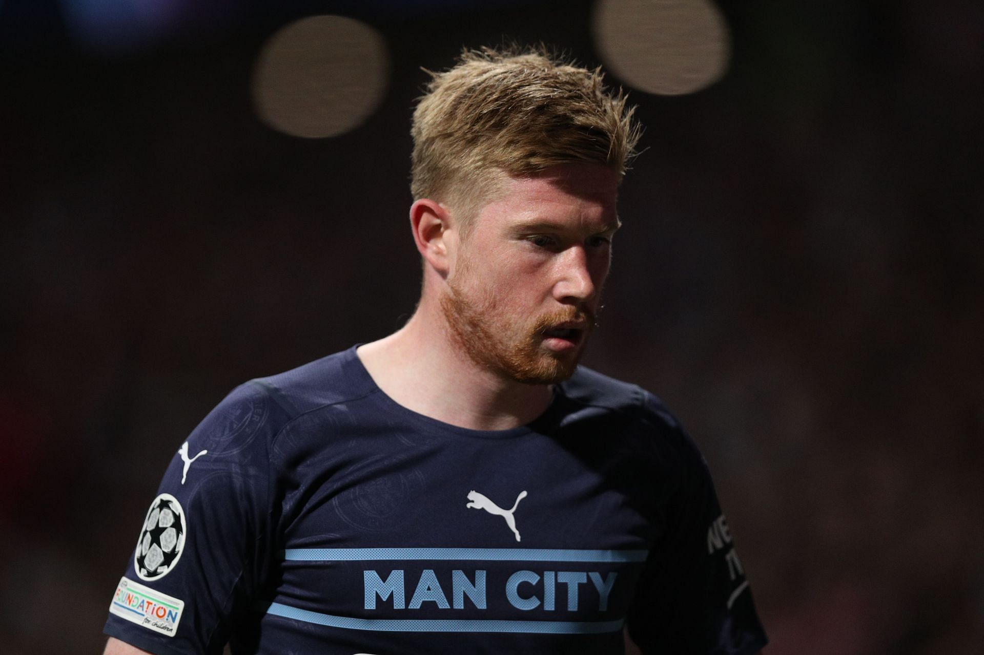 Kevin de Bruyne was missed against Liverpool.